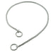Chrome Champagne Slip Snake Show Collar