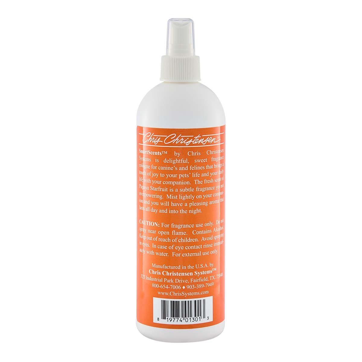 Smart Scents Grooming Cologne - Papaya & Starfruit back
